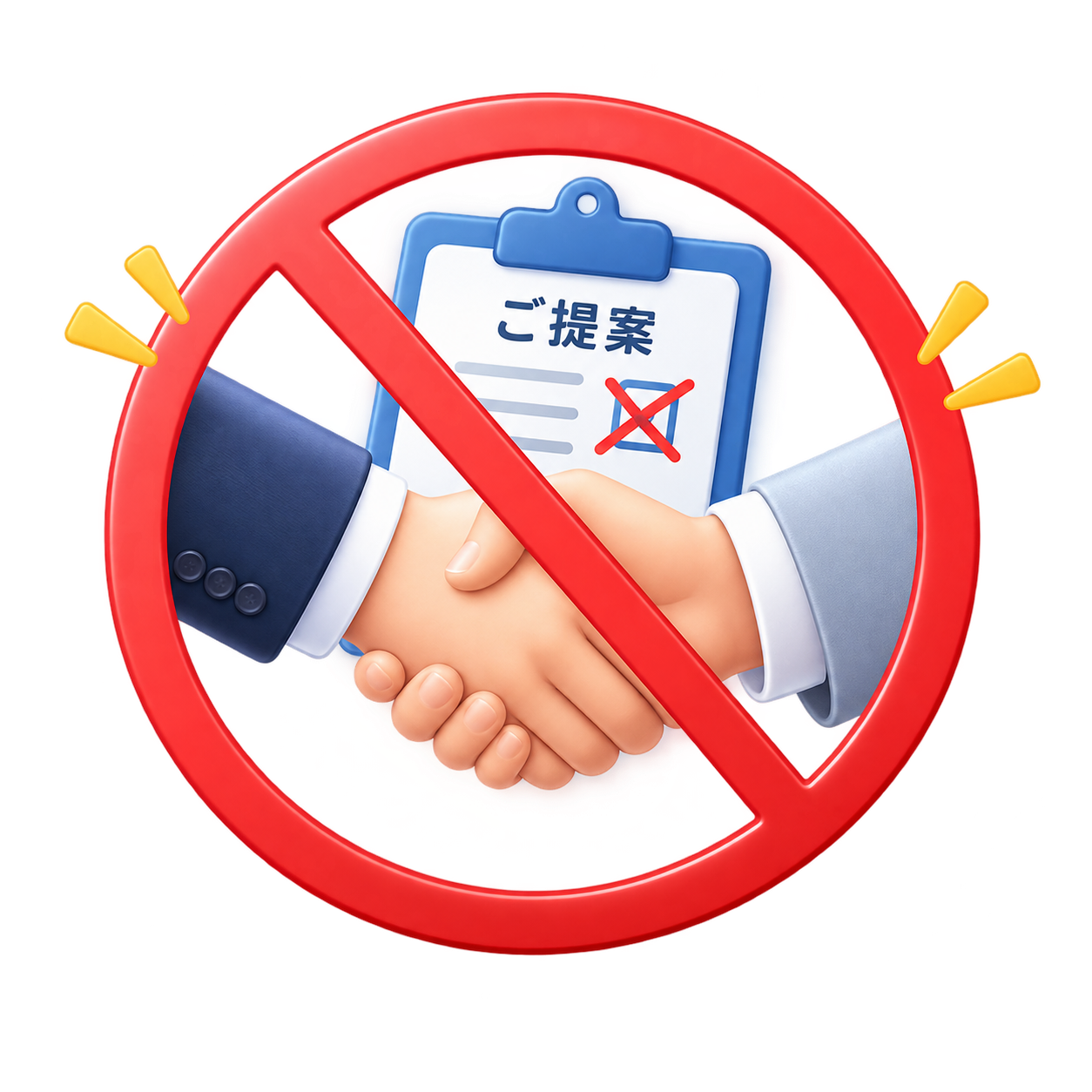 提案不要ならそれで完結